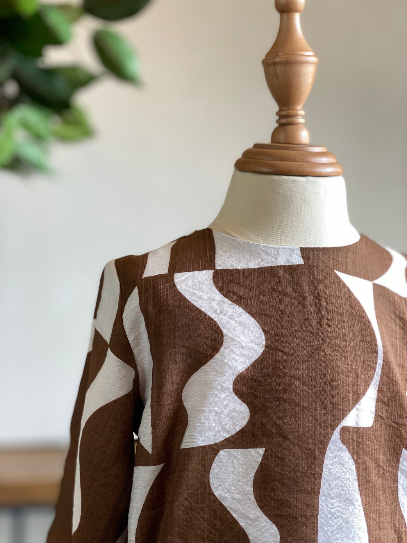 ORKED Baby’s Modern Kurung Set in Cocoa