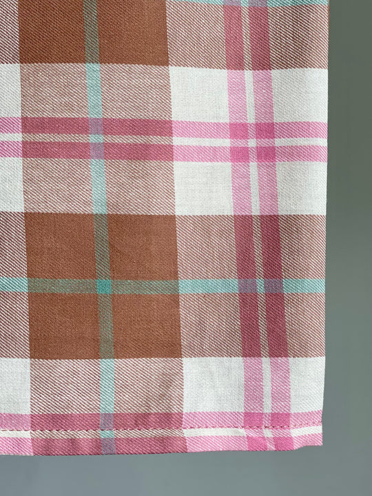 ISHAK Pelikat Style Samping in Plaid