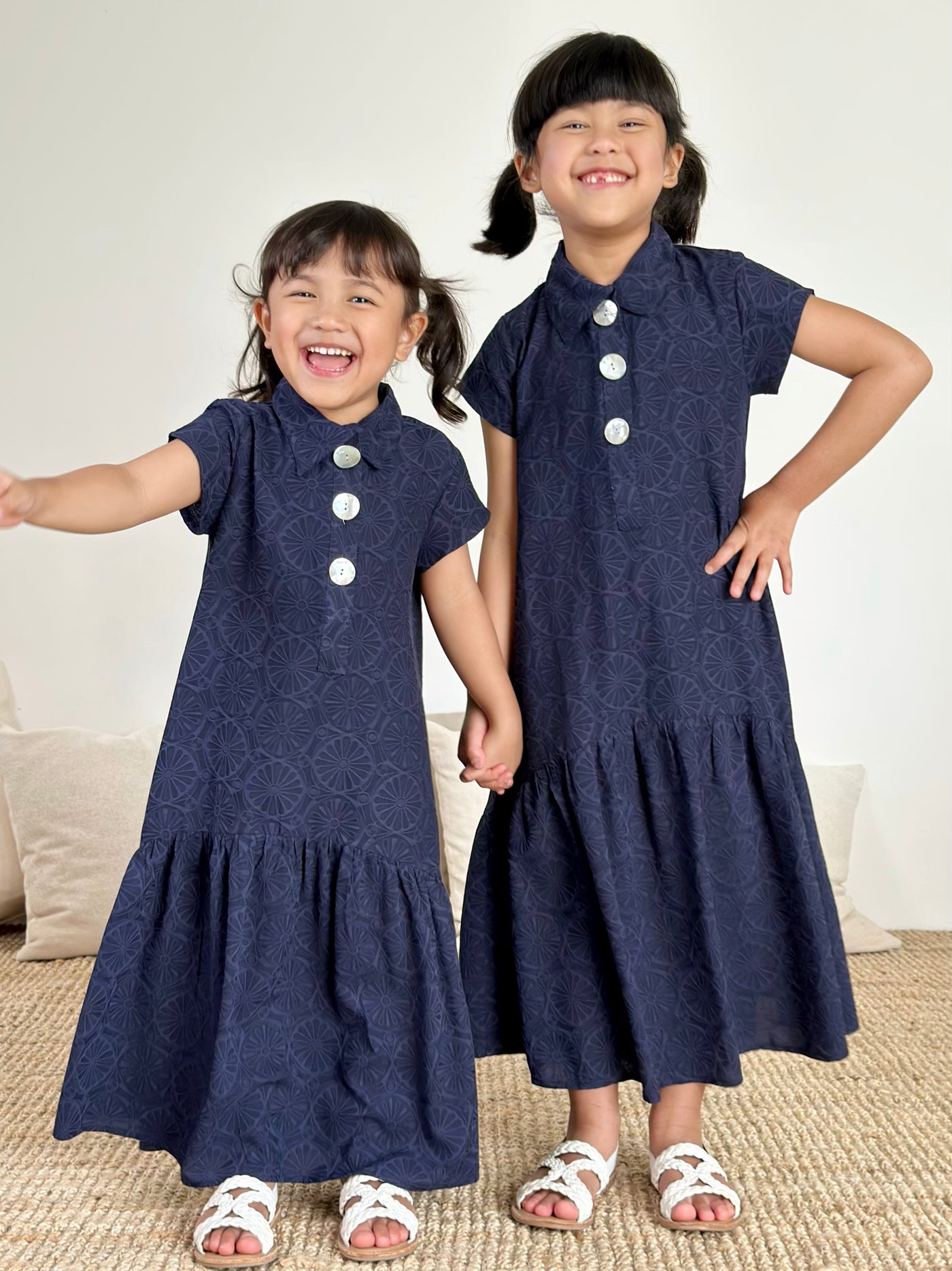 TIANA Flounce Shirt Dress