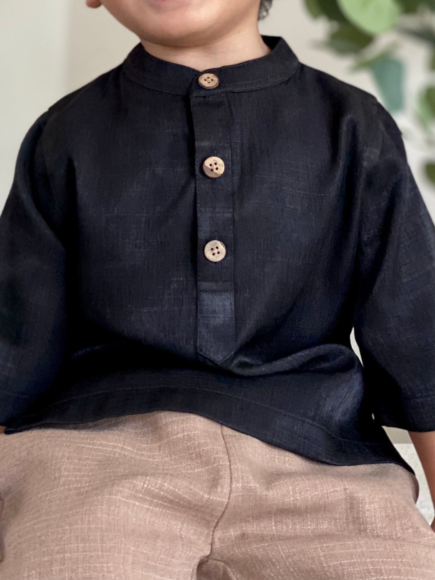 AMAR Kurta in Black