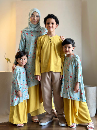 EMBUN Long Kurung Set in Meadow
