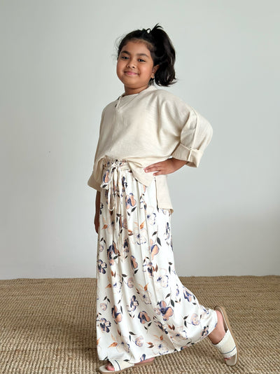 GEULIS Linen Blouse in Vanilla