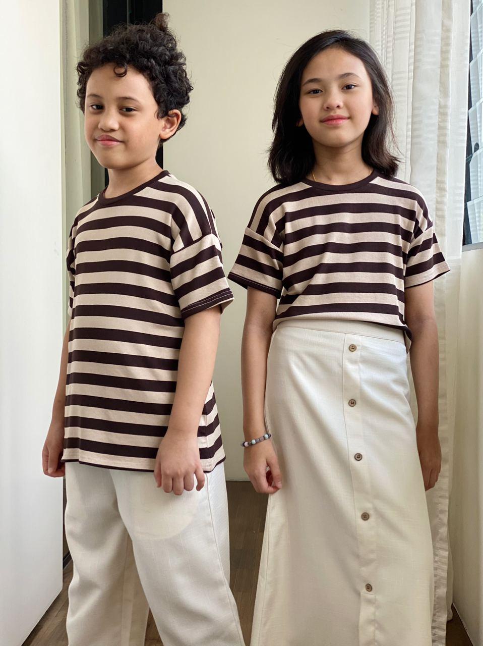 JORDAN Unisex Crew Neck Tee in Cocoa