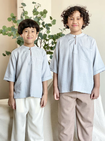 SENTOSA Kurta in Grey